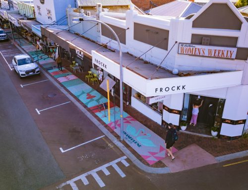 Town of Claremont ‘Swannie’ Ground Mural