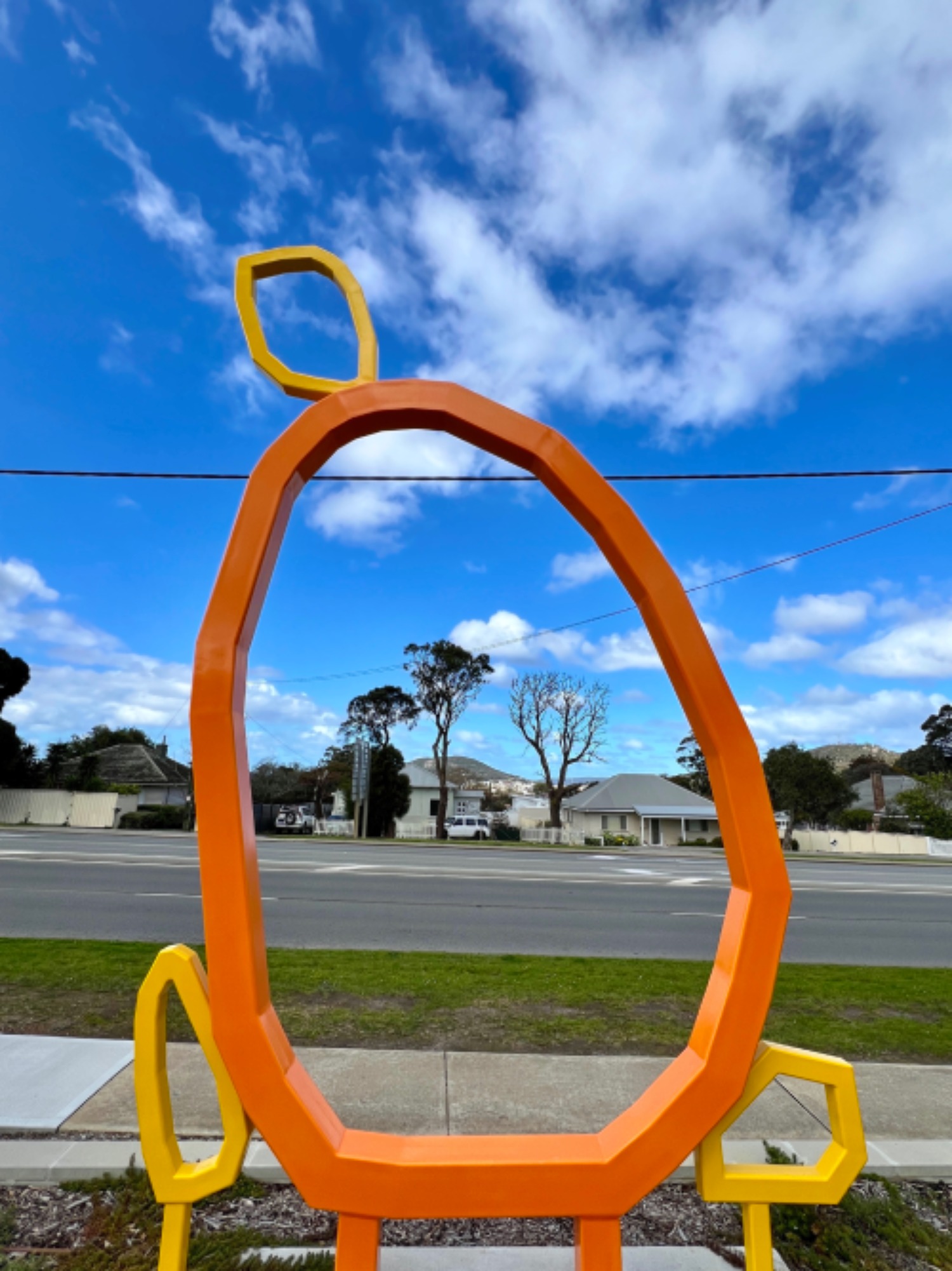 Chester Pass Road Sculpture - Balance
