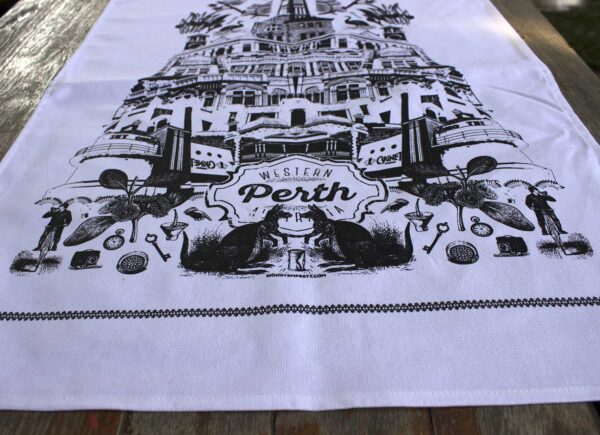 Old Perth Tea Towel - Image 3
