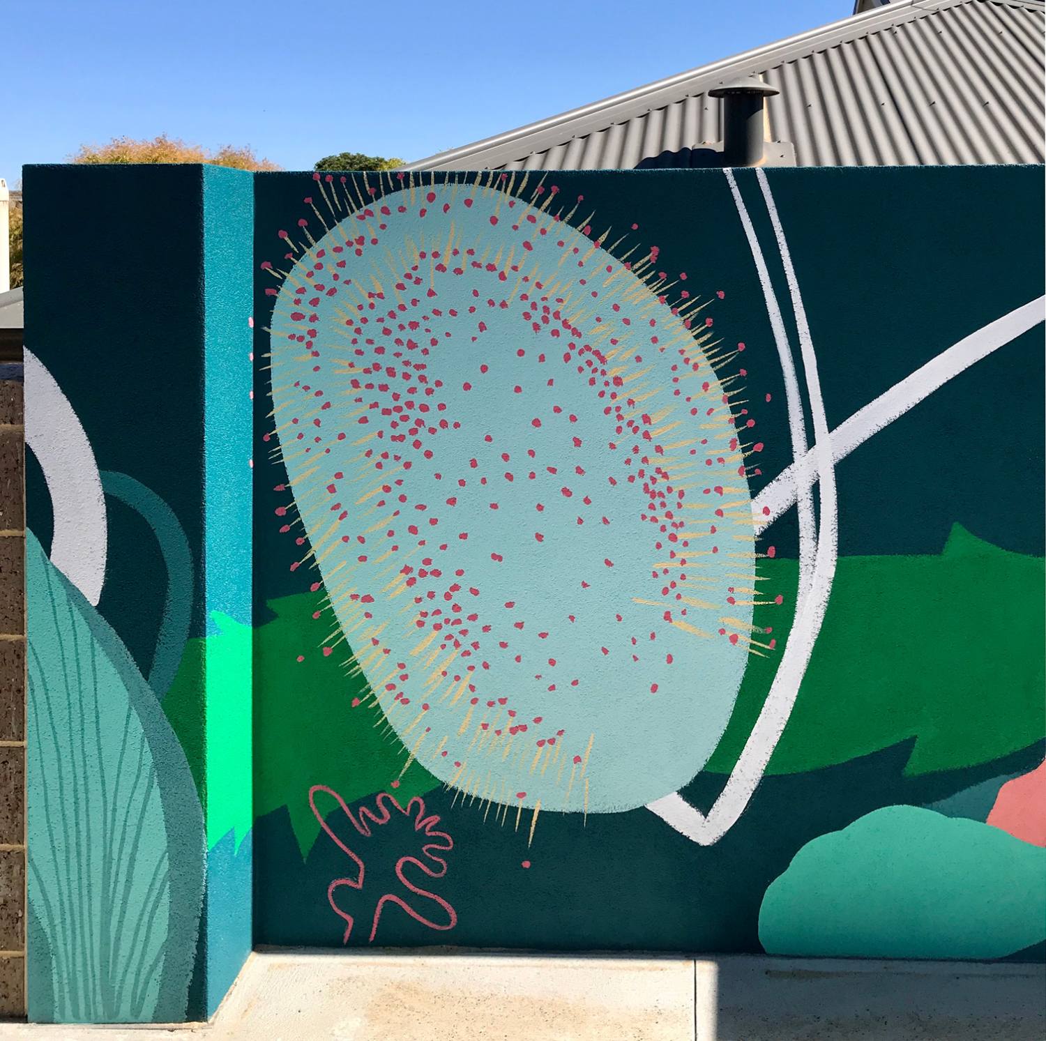 small-wall-left-Public Art Kelmscott