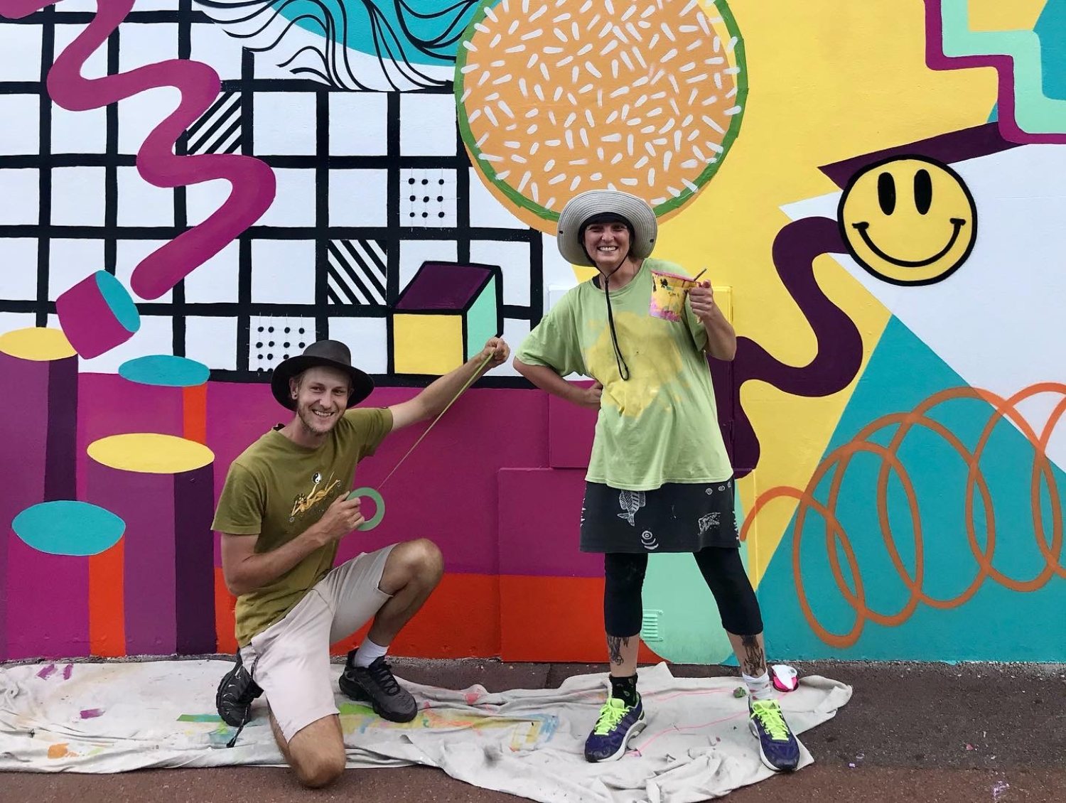 City of Melville PHAZE Youth Mural, Riseley Street-1