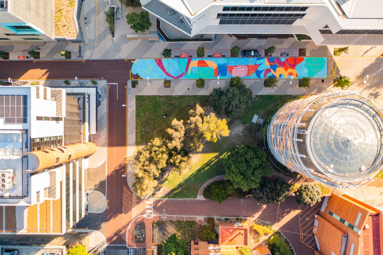 Curtin University Exchange Murals