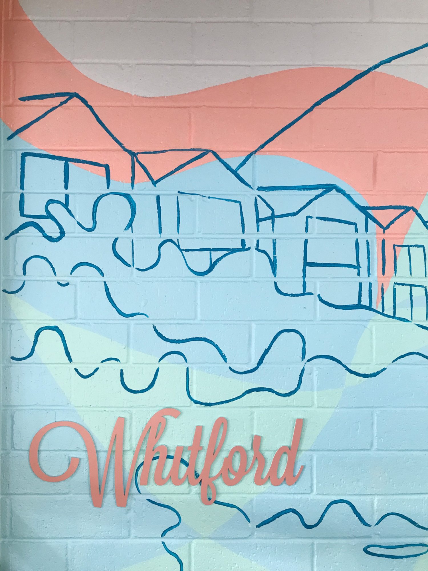 Whitford Library Community Mural AIR-1