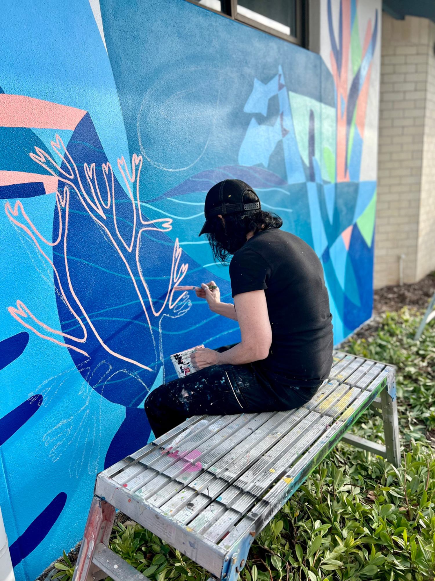 Whitford Library Community Mural AIR-8