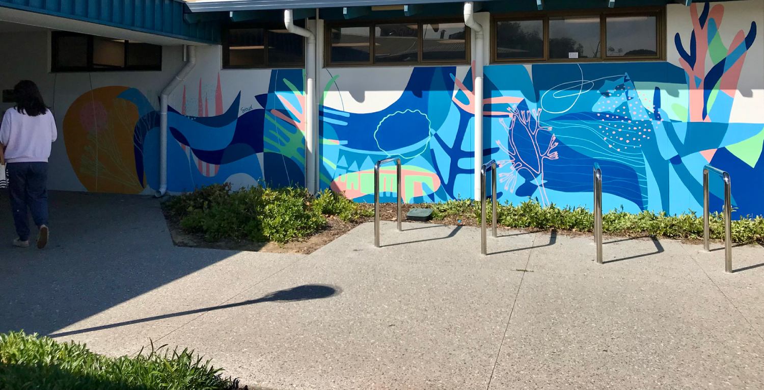 Whitford Library Community Mural AIR-9