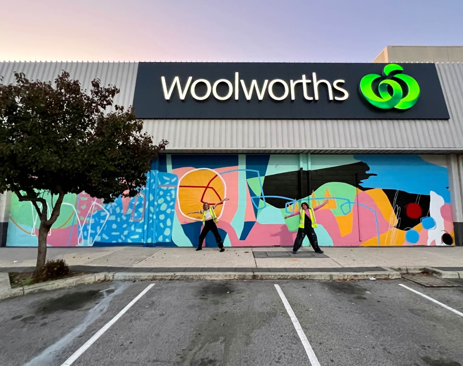 Youth Mural Mentorship – Victoria Park Arts Season2023 _ Vicinity Group 1