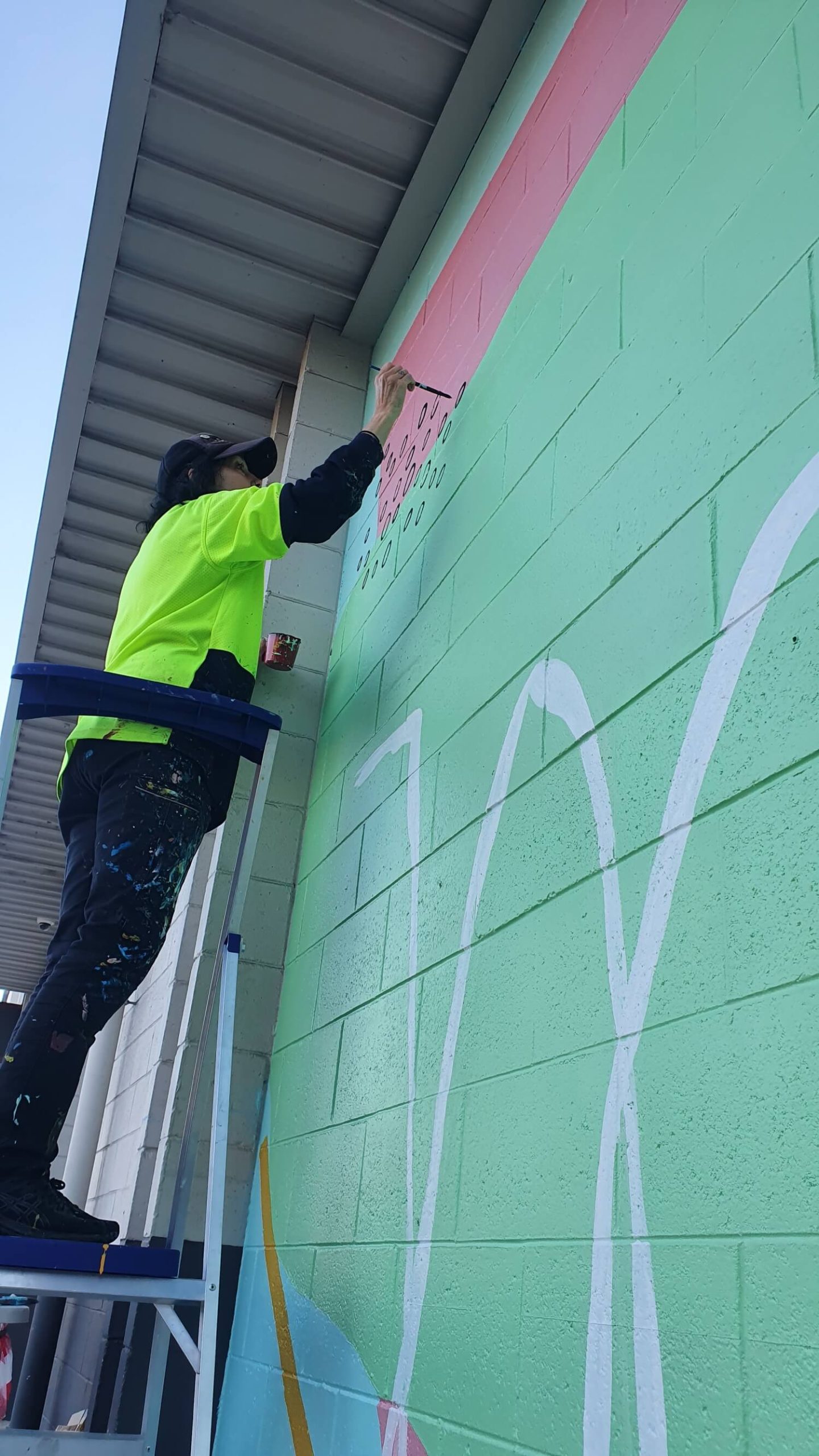 Youth Mural Mentorship – Victoria Park Arts Season2023 _ Vicinity Group