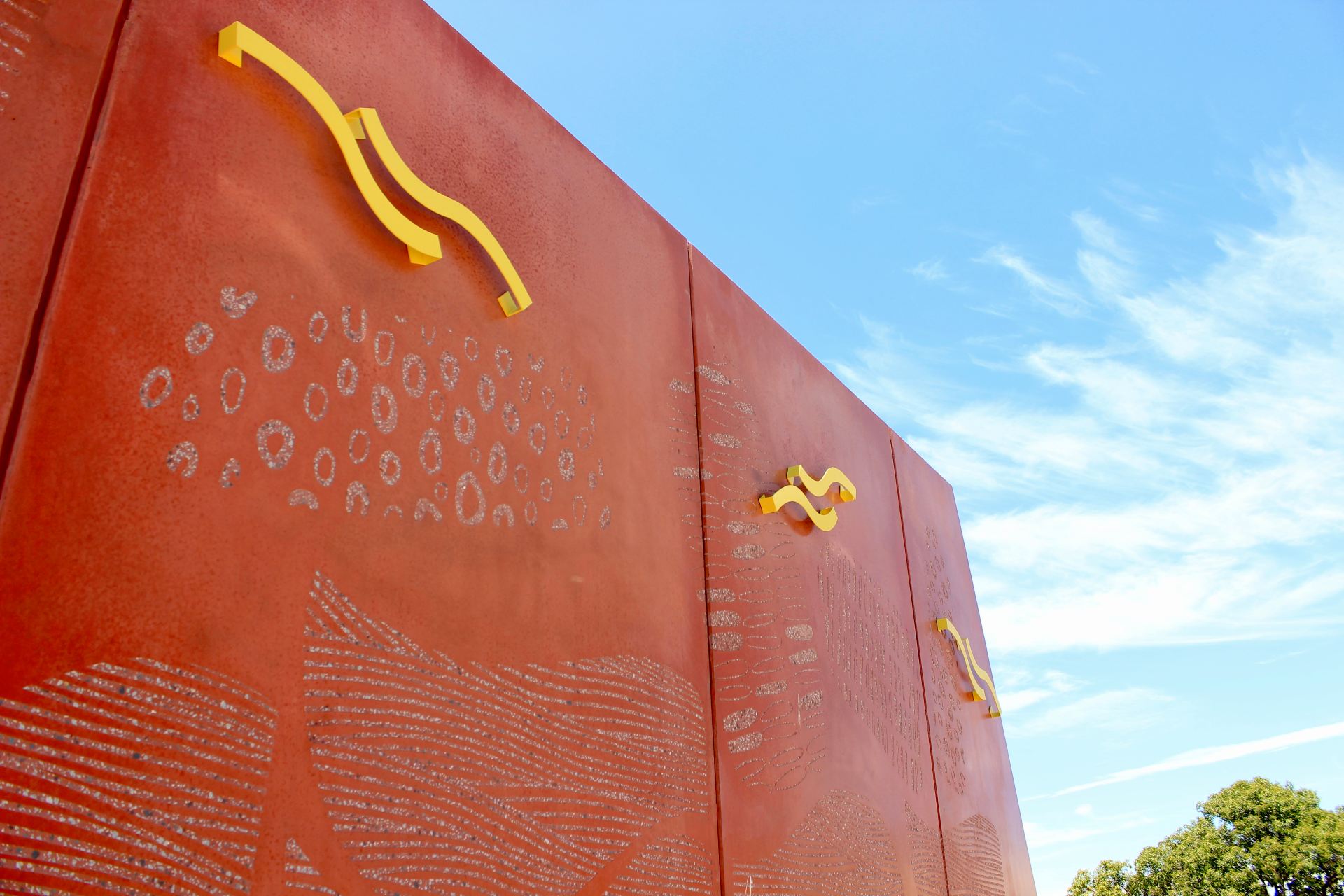 Developer landing page project example