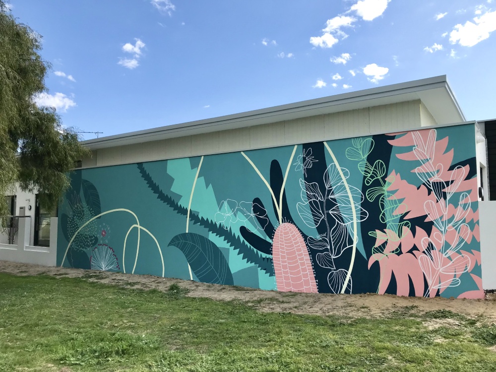 Foundation Housing mural