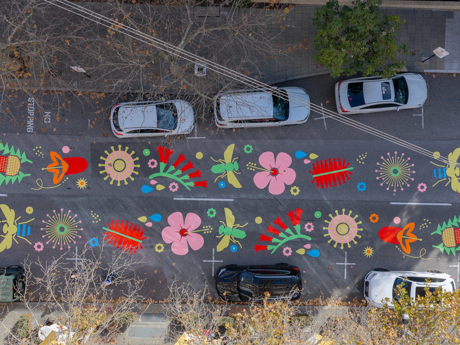 roads with art culture