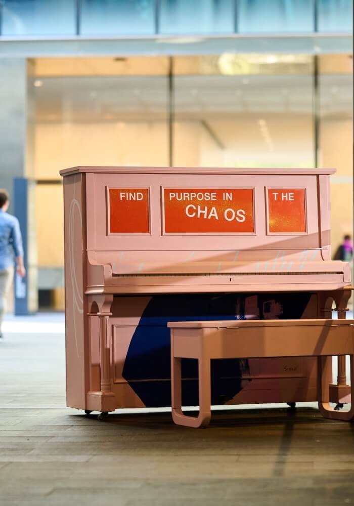 Painted Piano – Brookfield Place