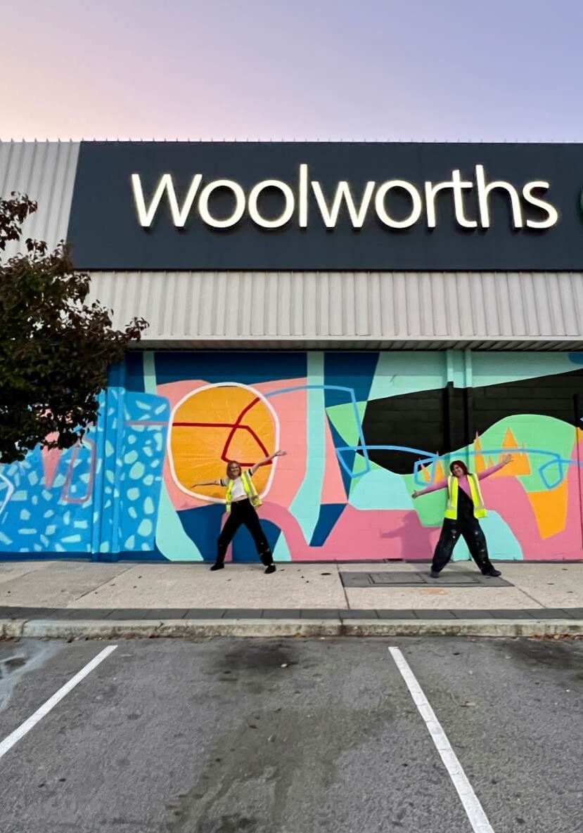 Youth Mural Mentorship – Victoria Park Arts Season2023 _ Vicinity Group 1